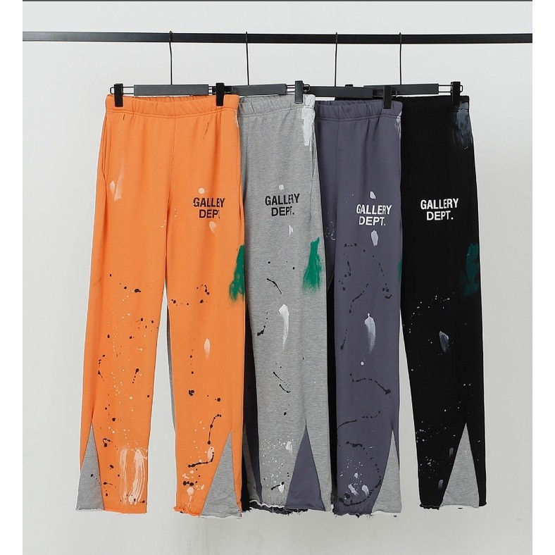 กางเกงขายาวลําลอง สําหรับผู้ชาย และผู้หญิง ลาย High Street Gallery Dept