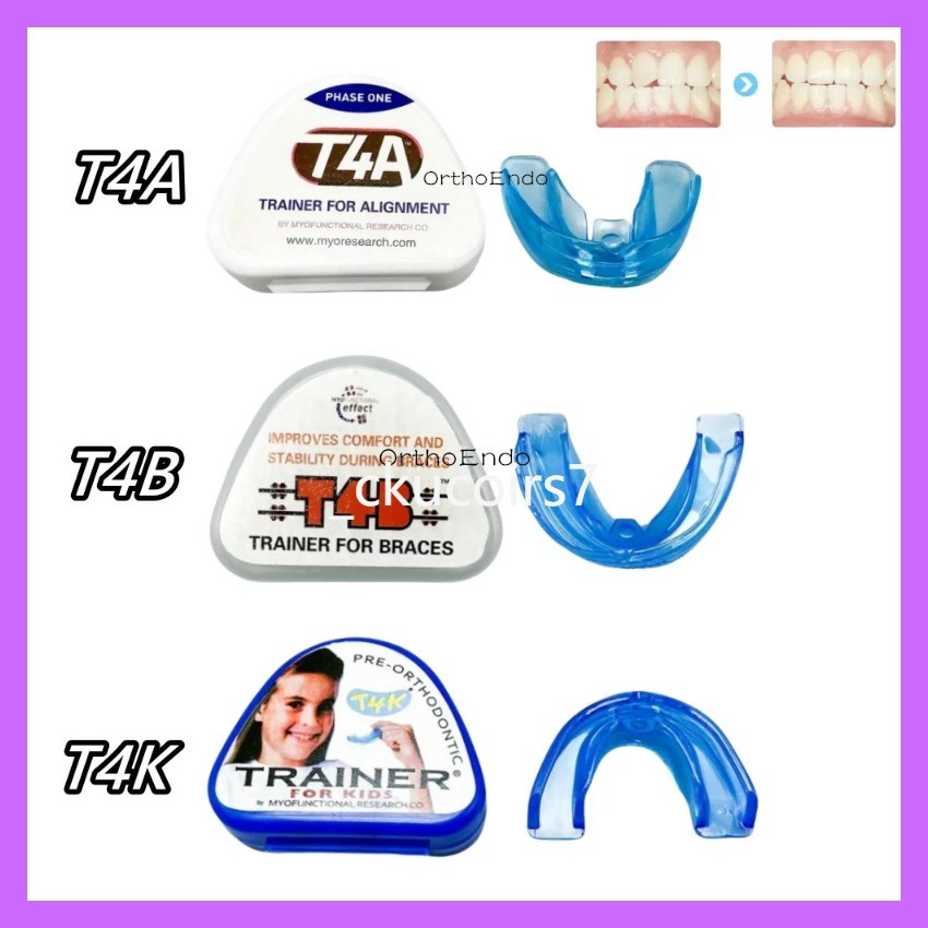 รุ่นขายดี  T4A T4B T4K Teeth Trainer for Kids Children Teeth Orthodontic Appliance Dental Alignmen