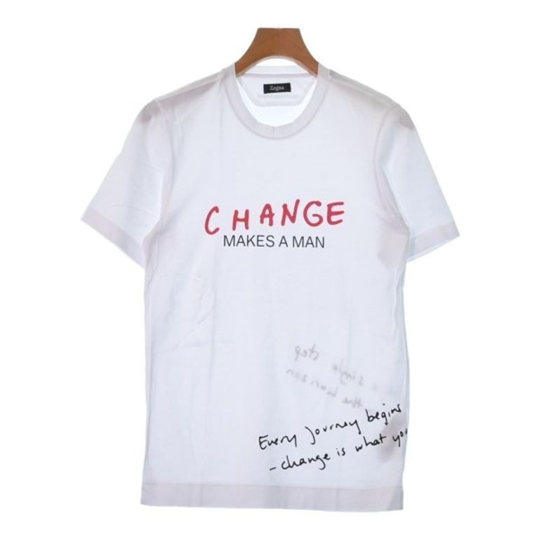 Z Zegna A Tshirt Shirt White Direct from Japan Secondhand 4117023o0002