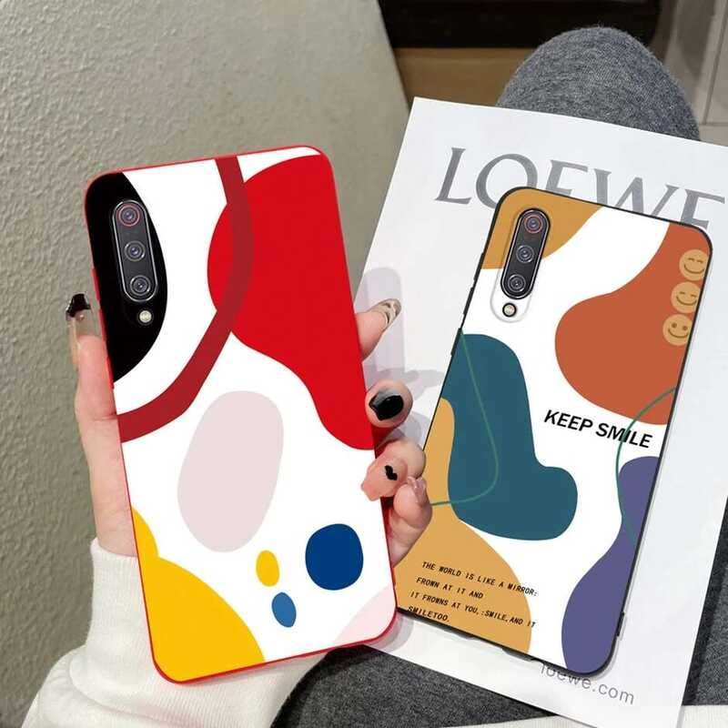 Lite ฝาหลังซิลิโคน Case SE แฟชั่นสำหรับ Xiaomi Mi 9 Mi9 9SE Mi9lite เคสโทรศัพท์ TPU นุ่ม