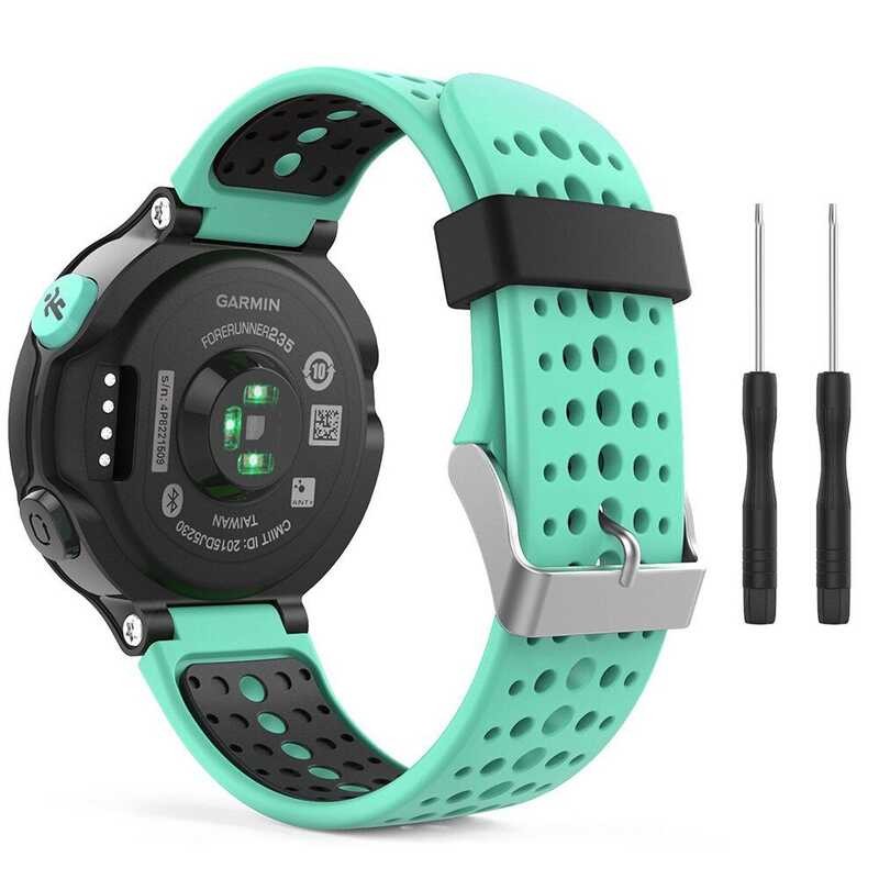 For Strap Garmin Forerunner 235 Watch Silicone Watch Band For Garmin Forerunner 220/230/235/620/630