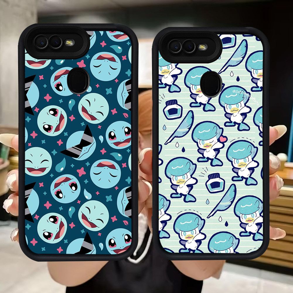 Q74 Pokemon soft Casing สําหรับ OPPO A5 A1K A12E A12 A5S A7 F9 Pro A12s F5 A3S F7