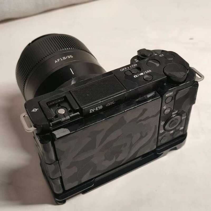 ZV-E0M2 ฟิล์มสติ๊กเกอร์ สำหรับ Sony ZV-E0II สติ๊กเกอร์ตกแต่งกล้อง ฟิล์มไวนิลห่อป้องกัน ZV-E0 I II ZV
