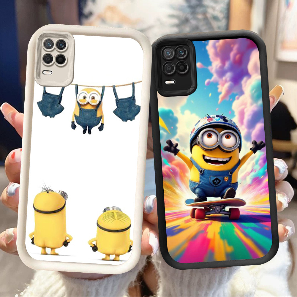 NA-57 Minions เคสกันกระแทกสําหรับ OPPO A54 Realme 8 8S Q3 V13 Narzo 30 Pro