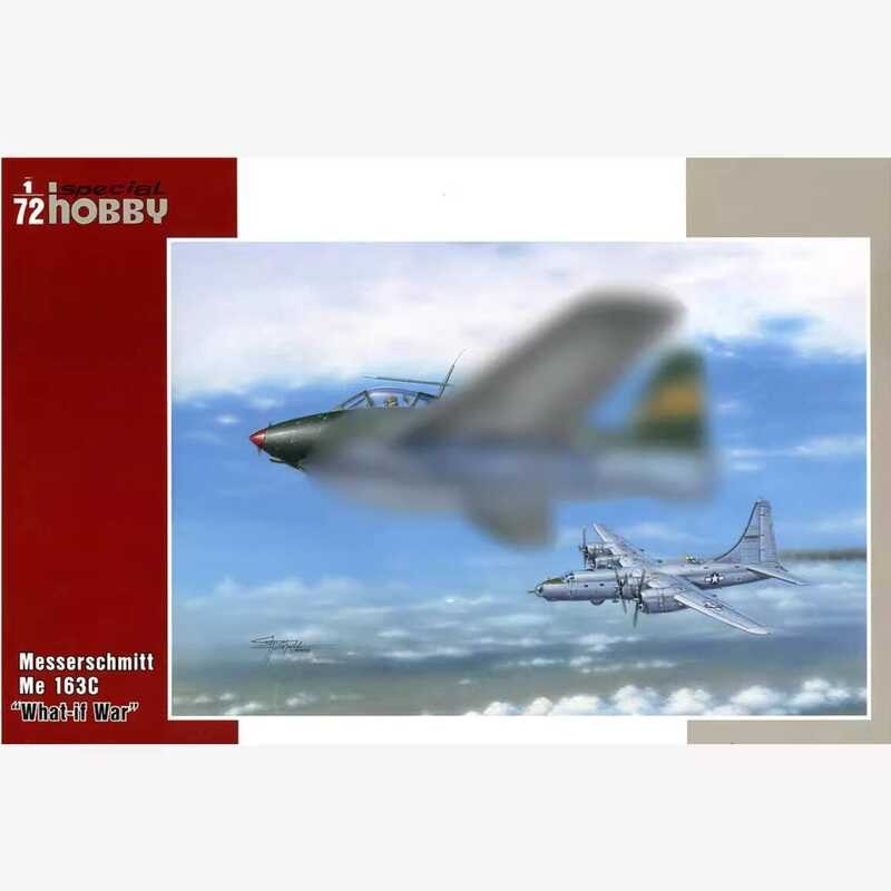 โมเดลพิเศษ SH72263 1/72 เครื่องบินขับไล่ Me-163C ของ Messerschmitt