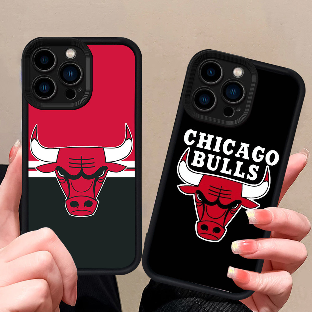 R108 Bulls เคส iPhone 12 7 11 8 Pro Max Plus