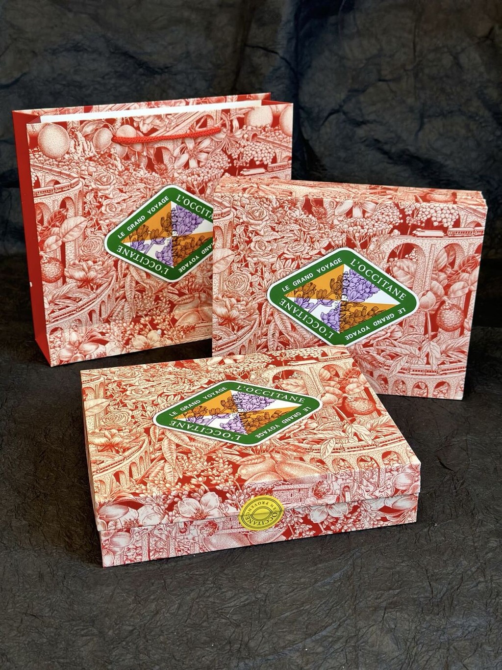 แฟชั่น 2025 Display Factory Image Quality 85 Woohee ที่โดดเด่น➕ Le Shiting Cherry Blossom ชุดสามชิ้น