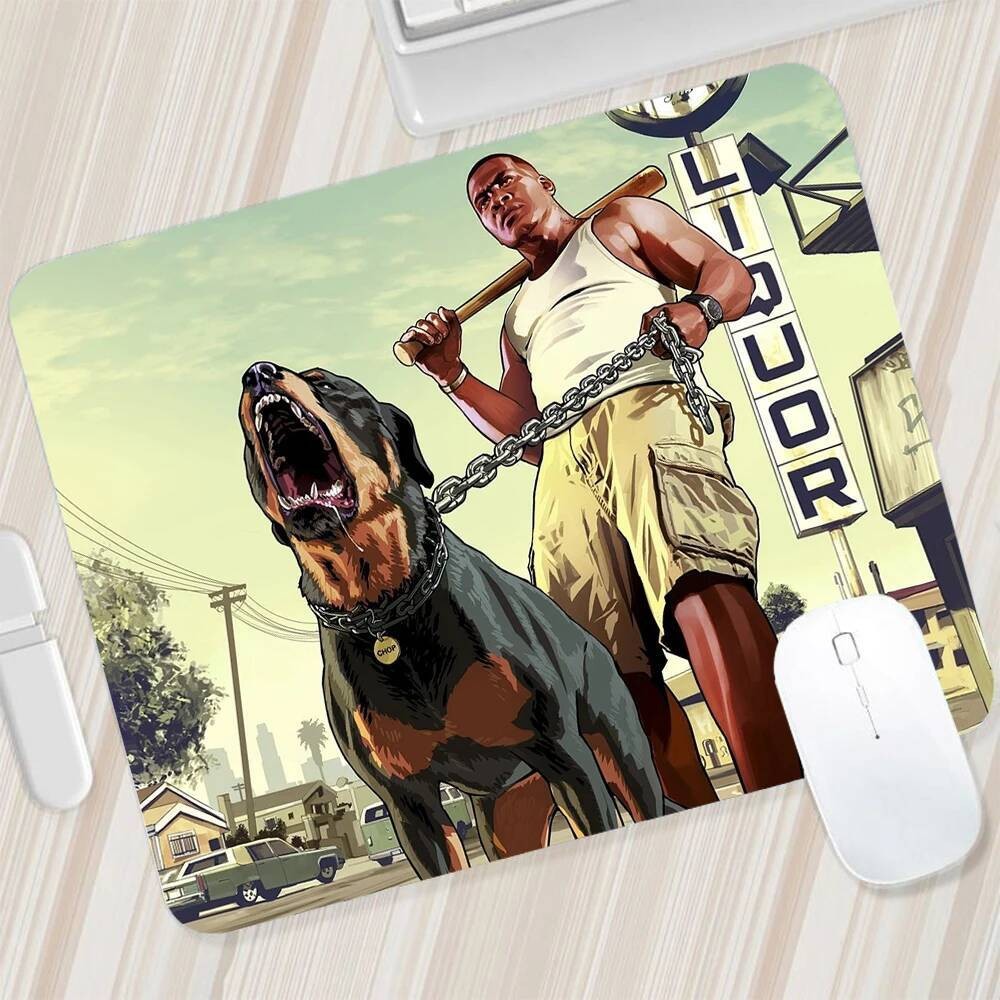 GTA 5 เมาส์ขนาดเล็ก Pad Gaming Mousepad PC Gamer เมาส์ XXL คอมพิวเตอร์สํานักงาน Pad แป้นพิมพ์ซิลิโคน