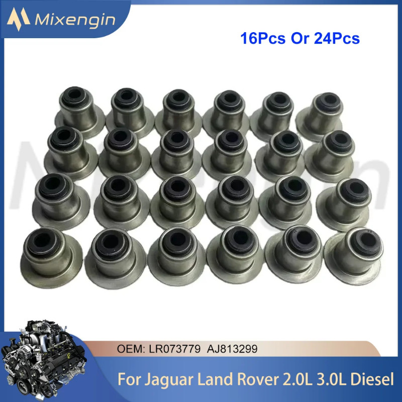เครื่องยนต์เข้าไอเสียวาล์วซีลน้ํามันสําหรับ Jaguar Land Rover 2.0L 3.0L ดีเซล 204TD 204DTA 204DTY DT