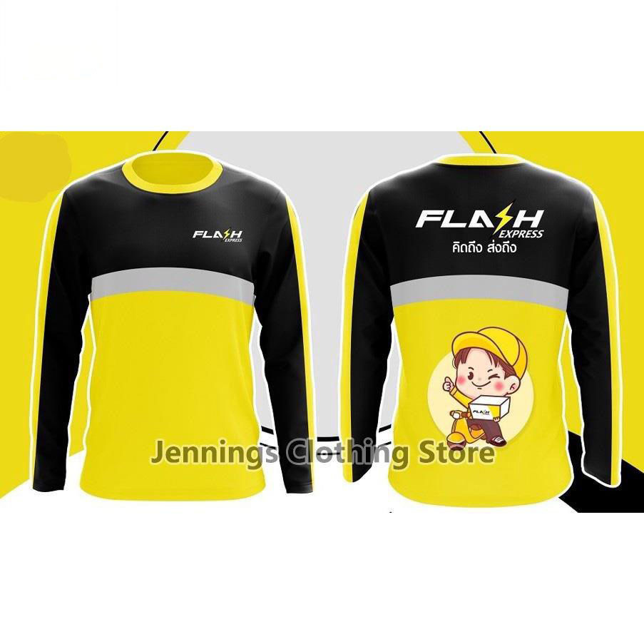 qingshan ส่งด่วน เสื้อเชิ้ตแขนยาว แฟลชไรเดอร์