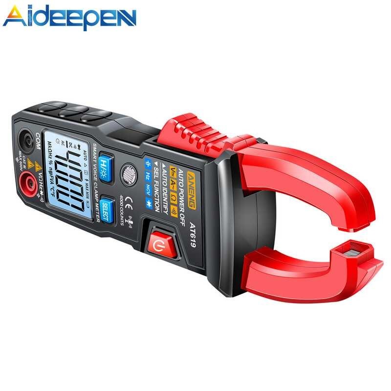 ❤ แคลมป์มิเตอร์ At619 ANENG พร้อมเครื่องทดสอบมัลติมิเต