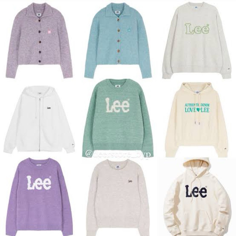 ♞,♘พรี-พร้อมส่ง  เสื้อคลุมฮู้ดดี้ผู้ชาย / ผู้หญิง LEE คอลเลคชั่น ทรง COMFORT  KOREA