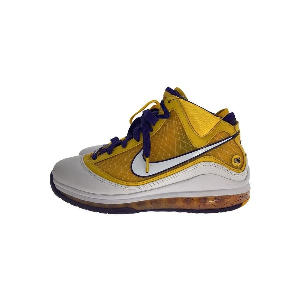 NIKE Sneakers LEBRON 7 9 High Cut leather Yellow Direct from Japan Secondhand