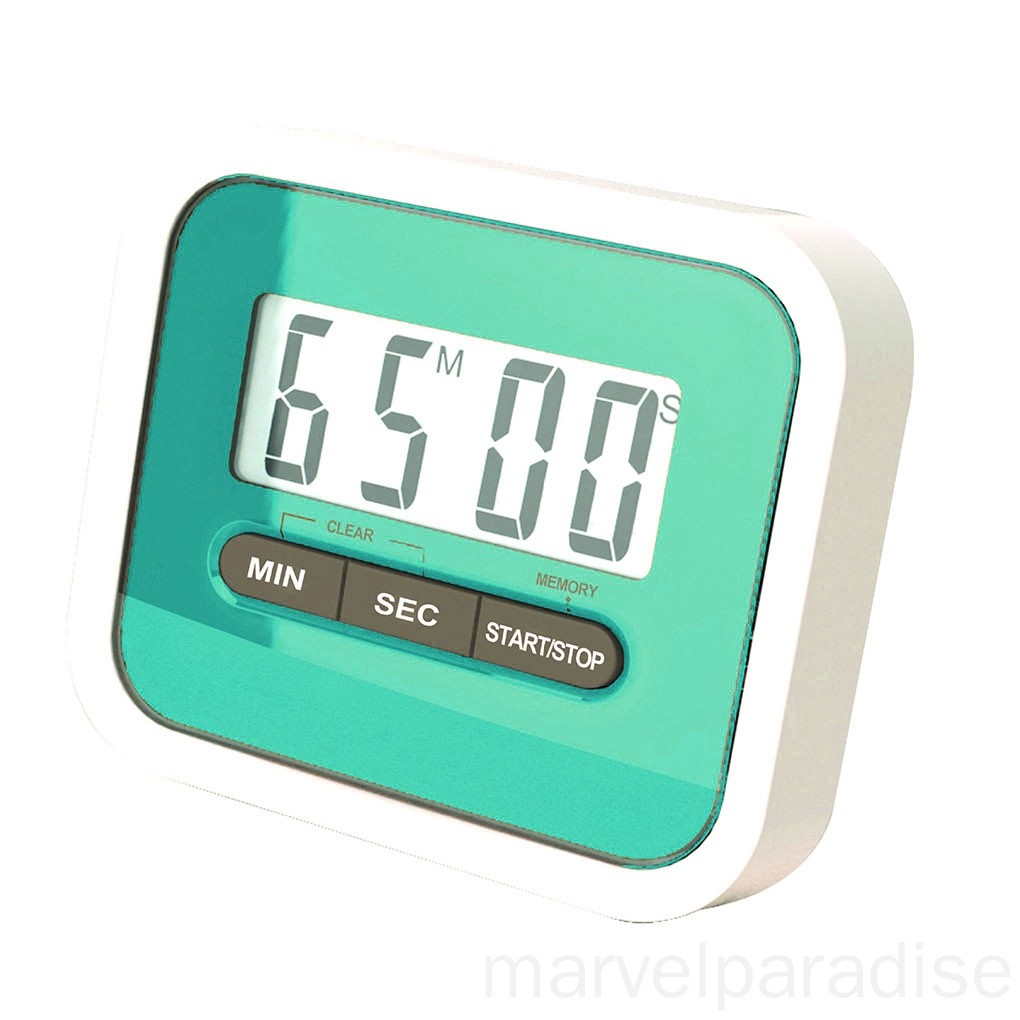 Home Kitchen Cooking Digital Countdown Timer Sports Study Game Magnetic Loud Alarm Timmer marvelpar