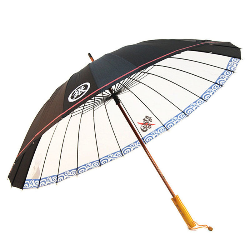 ร่ม Gintama ร่ม Gintama อะนิเมะการ์ตูน Parasol 24-Bone ร่มคู่ Creative สองมิติตรงร่มยาว