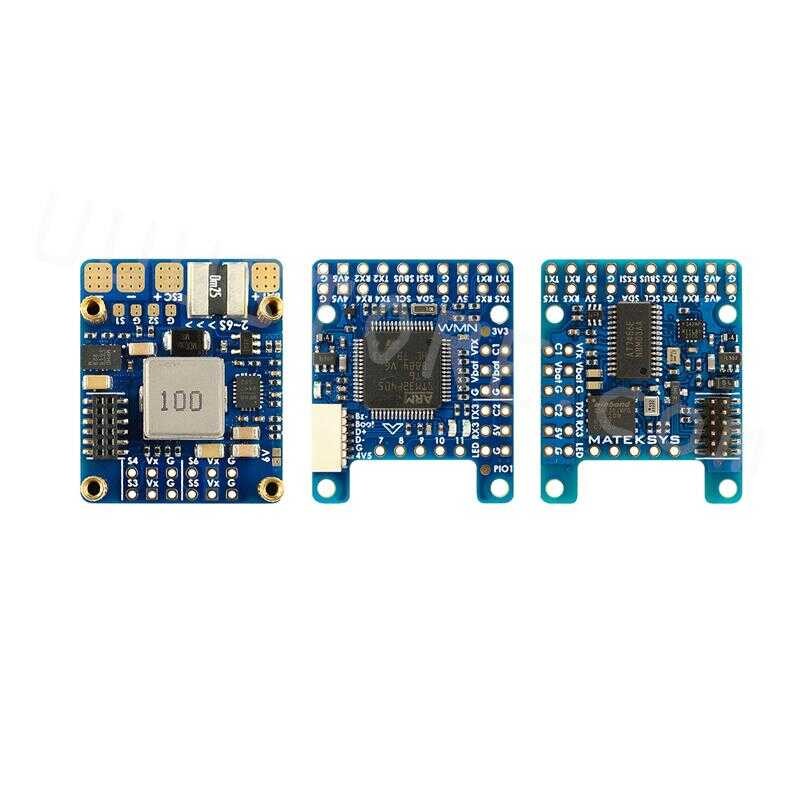 Δ MATEK F405-Wmn F405 ตัวควบคุมการบิน Stm32f405rgt6 พร้อมกล่องดำ Bar