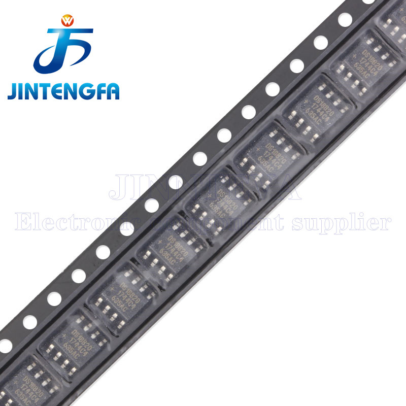 5PCS DS18B20 18B20 TO92 SOP8 MSOP-8 DS18B20 + DS18B20Z DS18B20U + TampR DIP SMD โปรแกรมเครื่องวัดอุณ