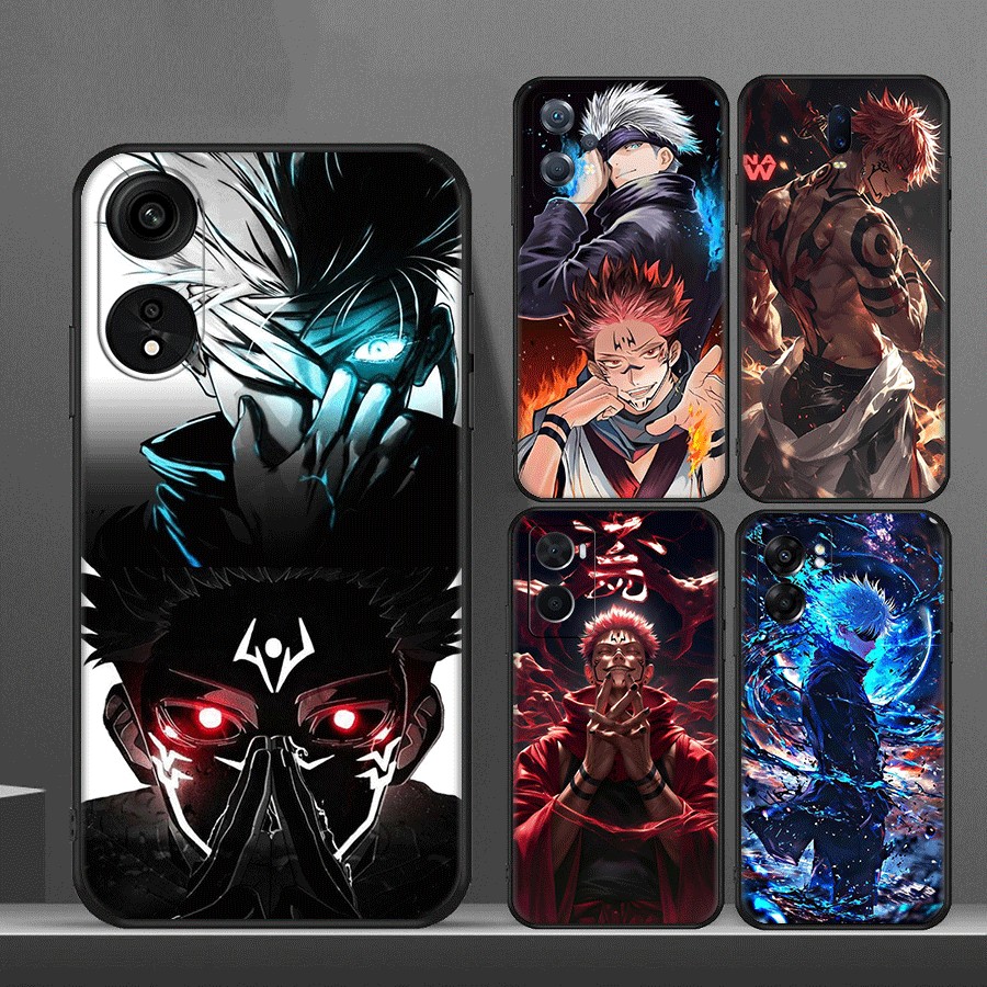 T6R อะนิเมะ Gojo Satoru VS Sukuna สําหรับ OPPO A1 A98 F23 A3S A5 A3 A3X pro A9 A5S A7 A8 A31 A12 12S