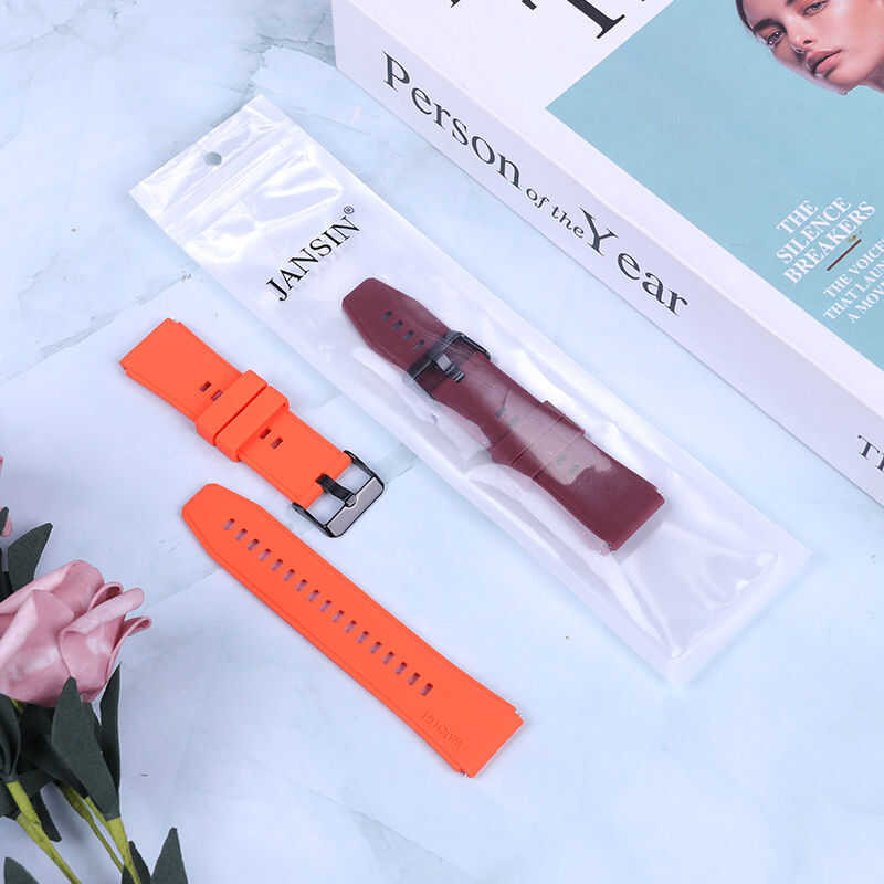 สายนาฬิกา ซิลิโคน Garmin Forerunner 165 Music สายยืดกีฬาซิลิโคนสายนาฬิกา Forerunner 165 สาย Garmin