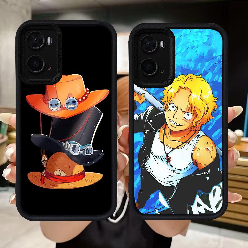 Q50 One Piece Ace soft Casing สําหรับ OPPO A57 A77s A36 A77 A76 A57s A96 A57e