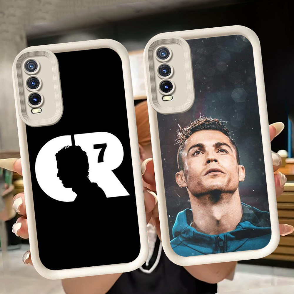 ปลอกอ่อนสําหรับ VIVO V15 Y83 Y20i Y20 Y20s S1 Pro Y11s Y400 Y66 Y12s V17 V19 Neo White Q77 CR7 Ronal