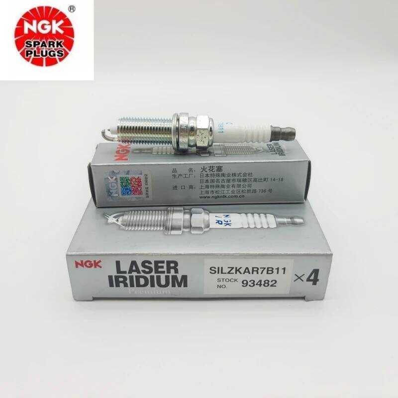 4/6Pcs Original NGK SILZKAR7B11 93482 22401 AA780 Iridium เทียนสําหรับ Subaru Forester Outback XV L