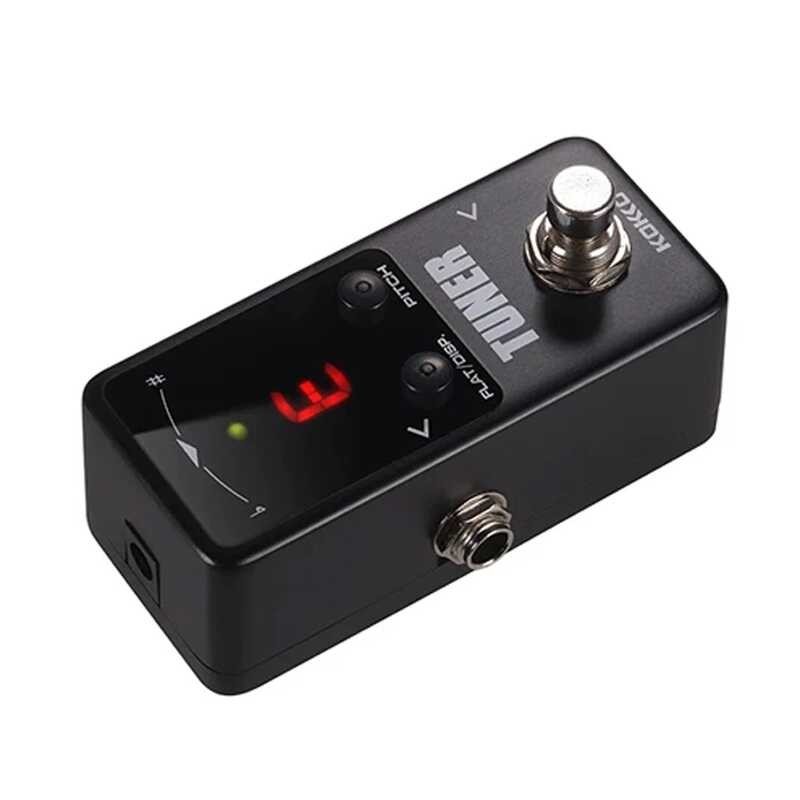 ➧ KOKKO TUNER MINI Tuner Pedal พร้อมจอแสดงผล Led, Real Bypass Guitar Effect Pedal