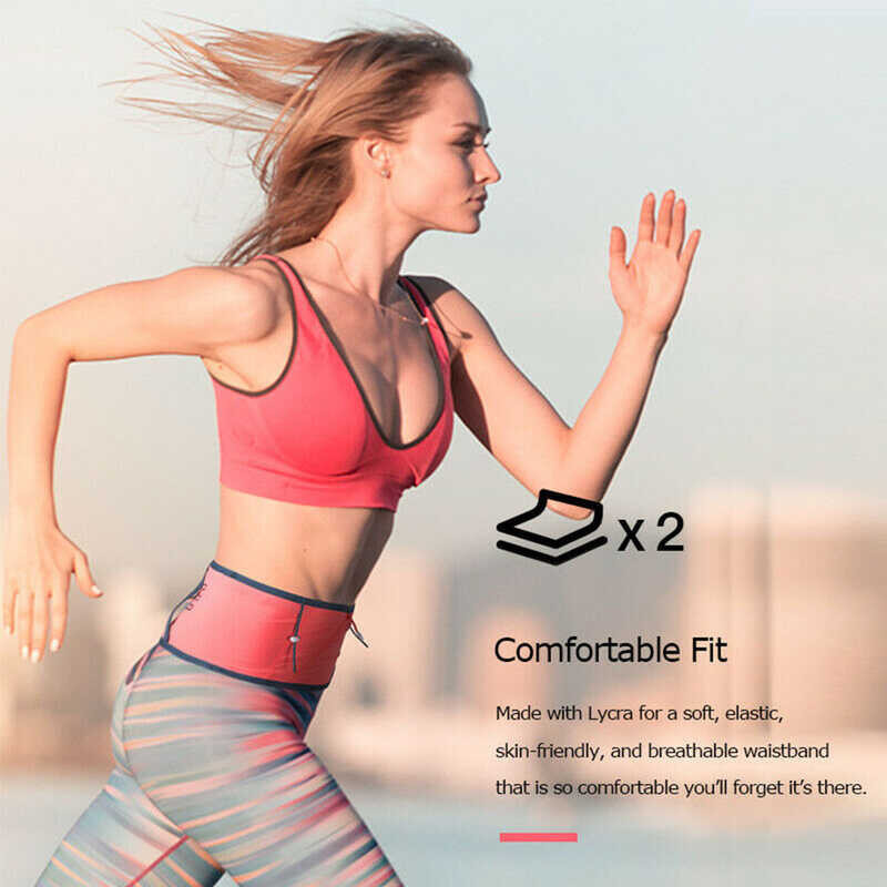 กระเป๋าคาดเอว แบบบาง ใส่ขวดน้ำได้ AONIJIE รุ่น W8101 แถมฟร