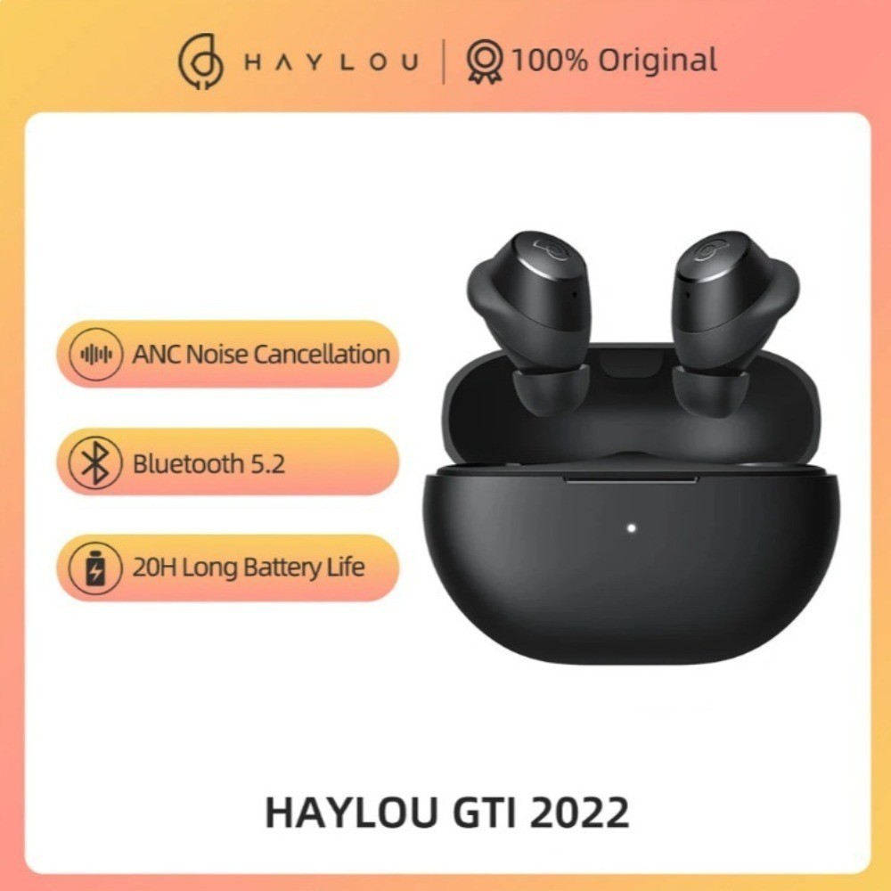 Haylou GT1 2022 (GT9 หูฟังบลูทูธไร ้ สายที ่ แท ้ จริงลดเสียงรบกวนต ่ ํา International Edition