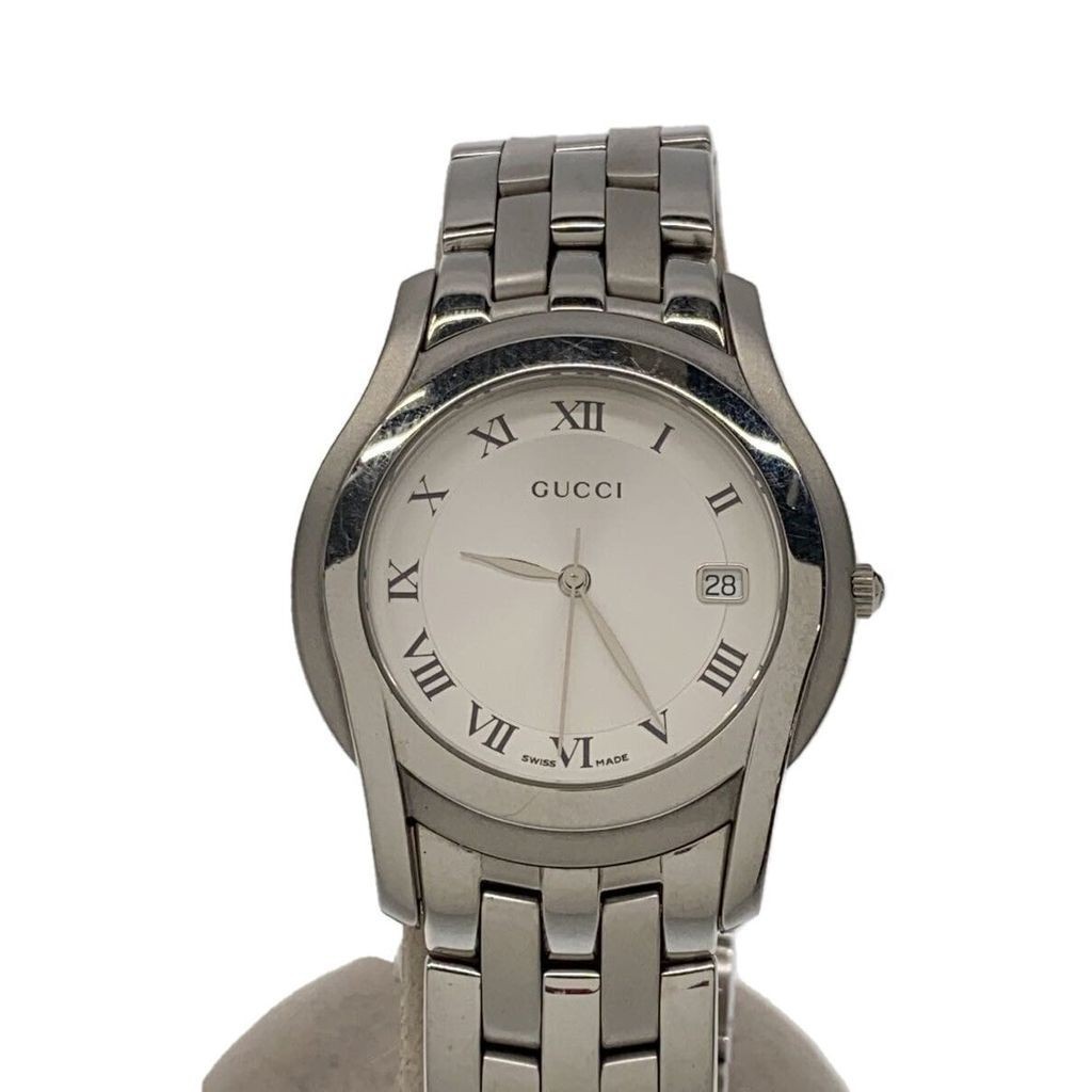 GUCCI Wrist Watch Silver Men Direct from Japan Secondhand
