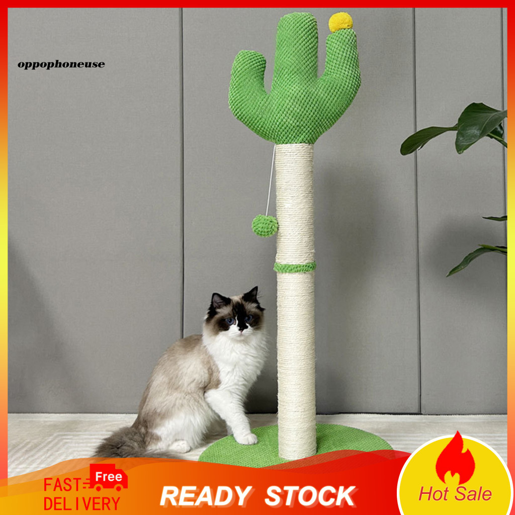 Oppo Cat Scratching Post พร้อมของเล่น Cat Scratching Post สําหรับทุกขนาดกระบองเพชร Cat Scratching P