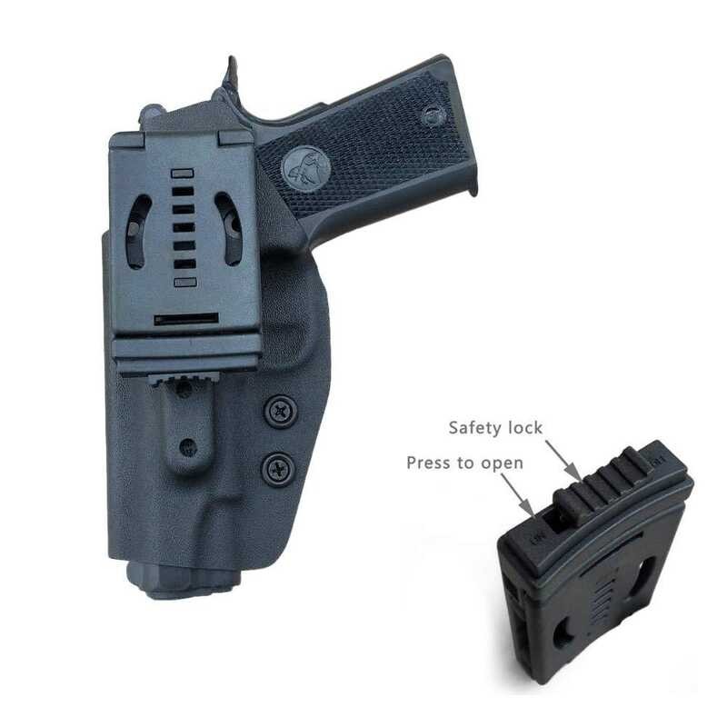 OWB 々 KYDEX Holster เหมาะกับ: Colt 1911 M1911ยุทธวิธีนอกเอวพกพายุท