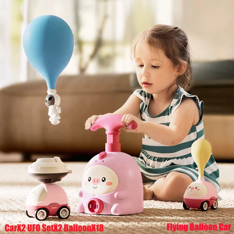 รถของเล่นพลังงานบอลลูนเพื่อการศึกษาสำหรับเด็ก