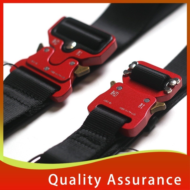 2024 Zhenxiang 1017 ALYX BELT BELT Original 9SM Unisex Red Tactical Functional Metal BELT