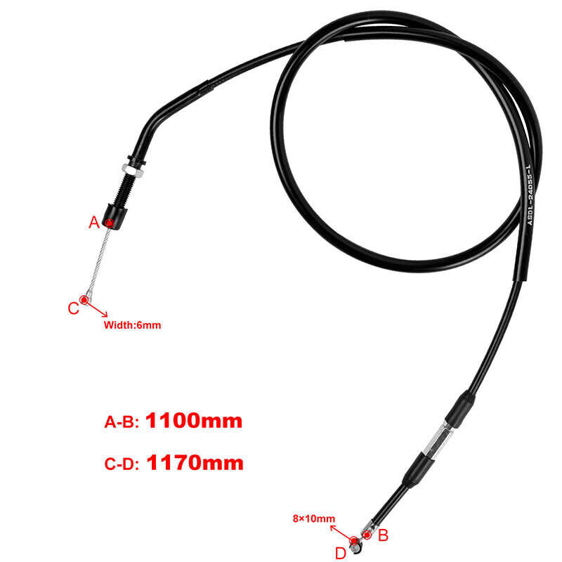 สายควบคุมคลัทช์รถจักรยานยนต์ HONDA Crf250r 08-09 A-A 2A 2A-A Oem: 2228