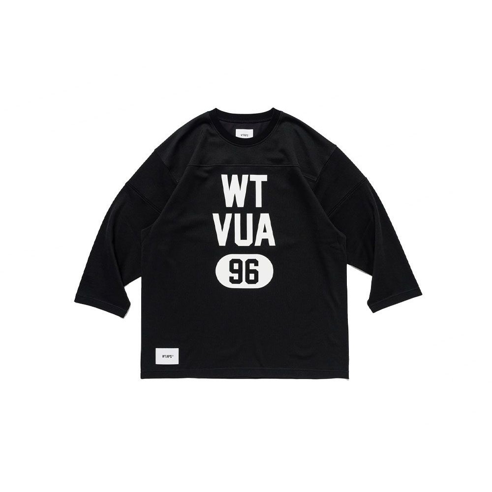 ♞,♘Wtaps QB LS Raco. Era Black Unused WFD