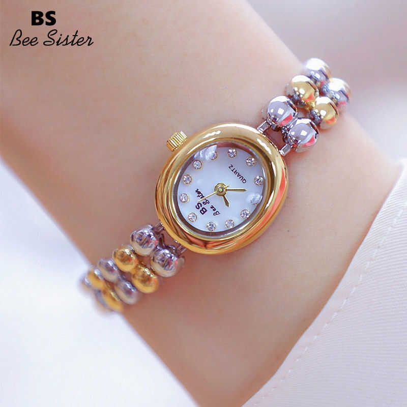 ❤ BS Bee Sister แบรนด์1667แฟชั่นผู้หญิงนาฬิกานาฬิกาหญิงฉบับภาษาเกาหลี Simple Retro Waterproof