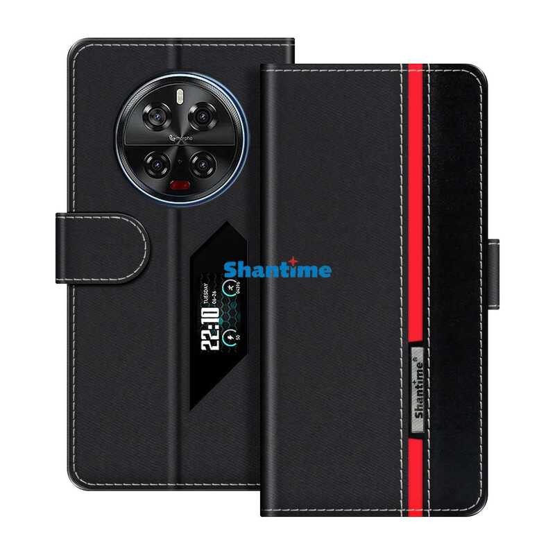 Pro ใช้งานร่วมกับเคสโทรศัพท์แบบพับได้ Doogee V40 ปกป้องแบบกระเป๋าสตางค์