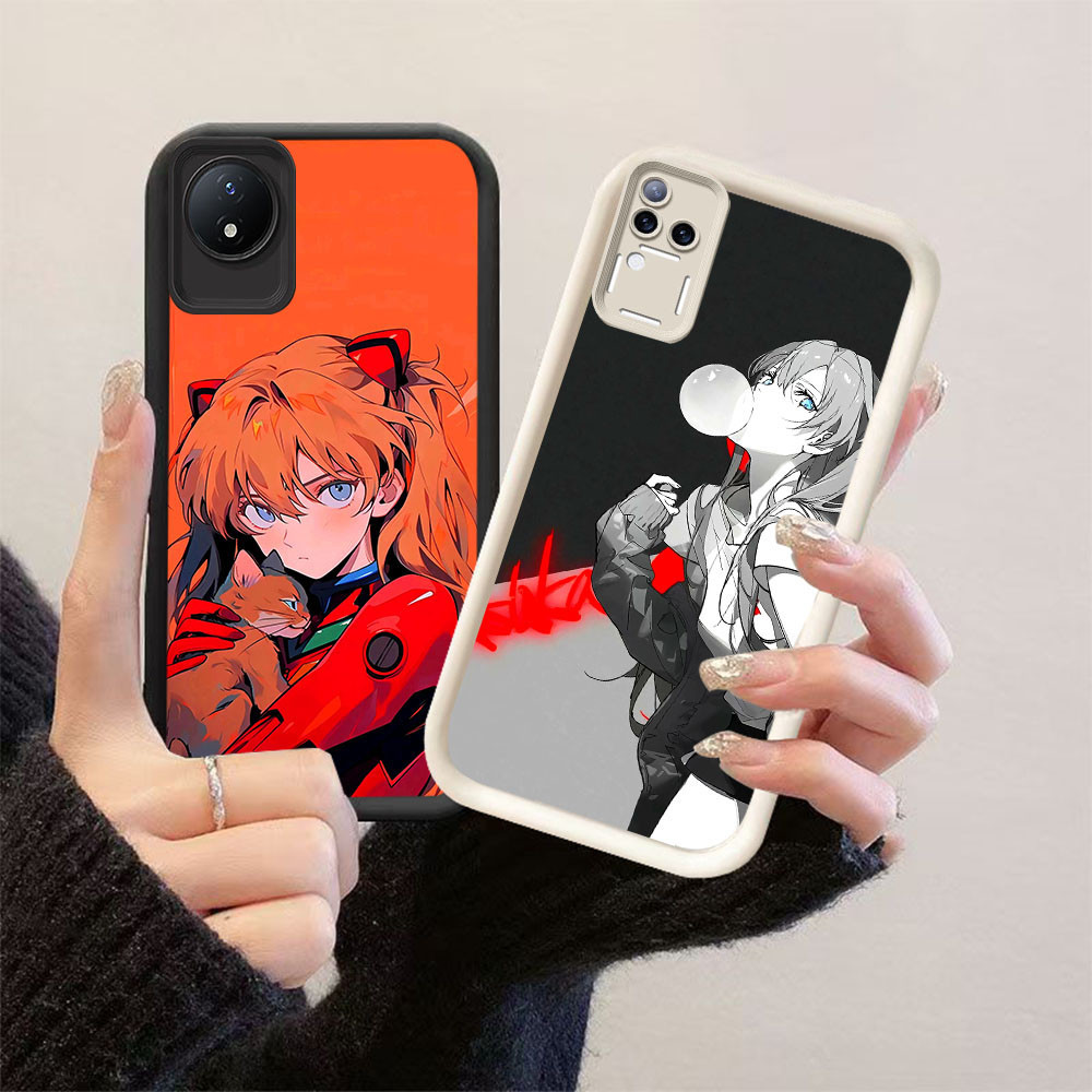 YZ-136 Neon Genesis Evangelion ปลอกกันกระแทกสําหรับ VIVO V30 V50 T4 Y29 Y02 Y02a Y02t V30E Pro 5G