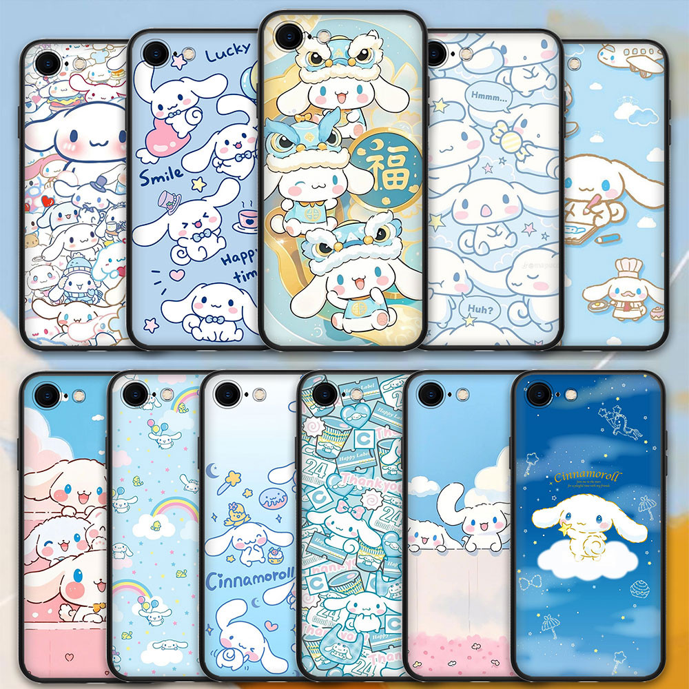 เคสโทรศัพท์ซิลิโคน Xiaomi Mi 8 Lite 9 9T Pro A3 CC9E 7E55 Cinnamoroll Soft Case Cover
