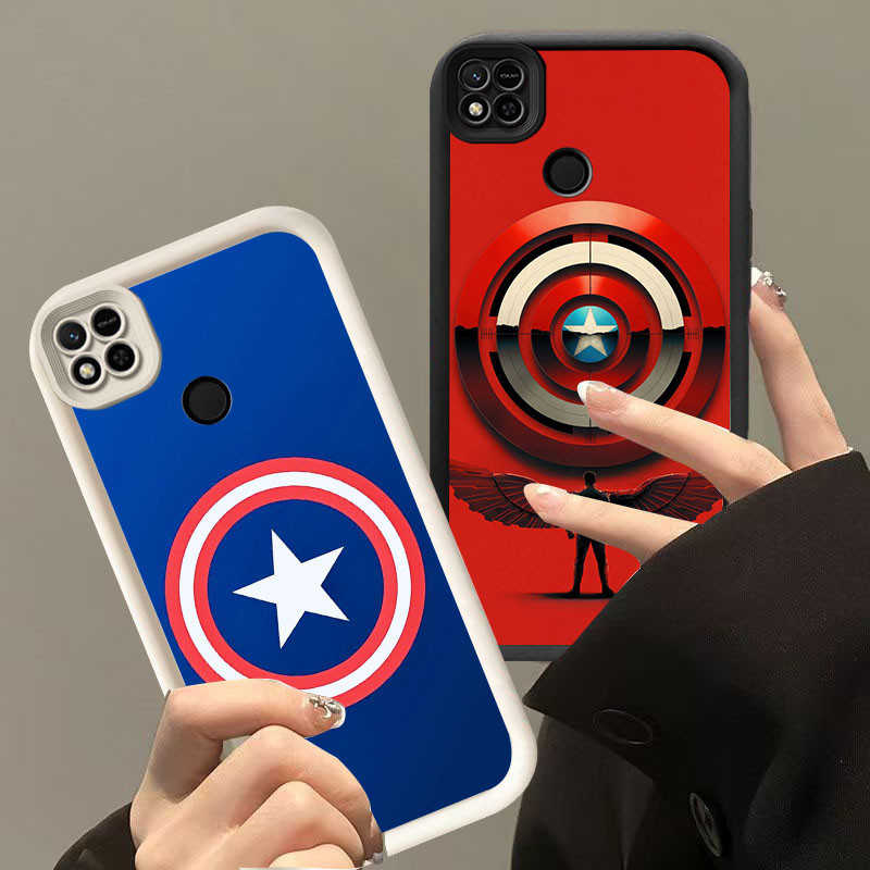 YZ-85Captain America Cool Casing สําหรับ Infinix Tecno Smart Spark 1S RAM2 GO 6 1 RAM3 2025 Plus