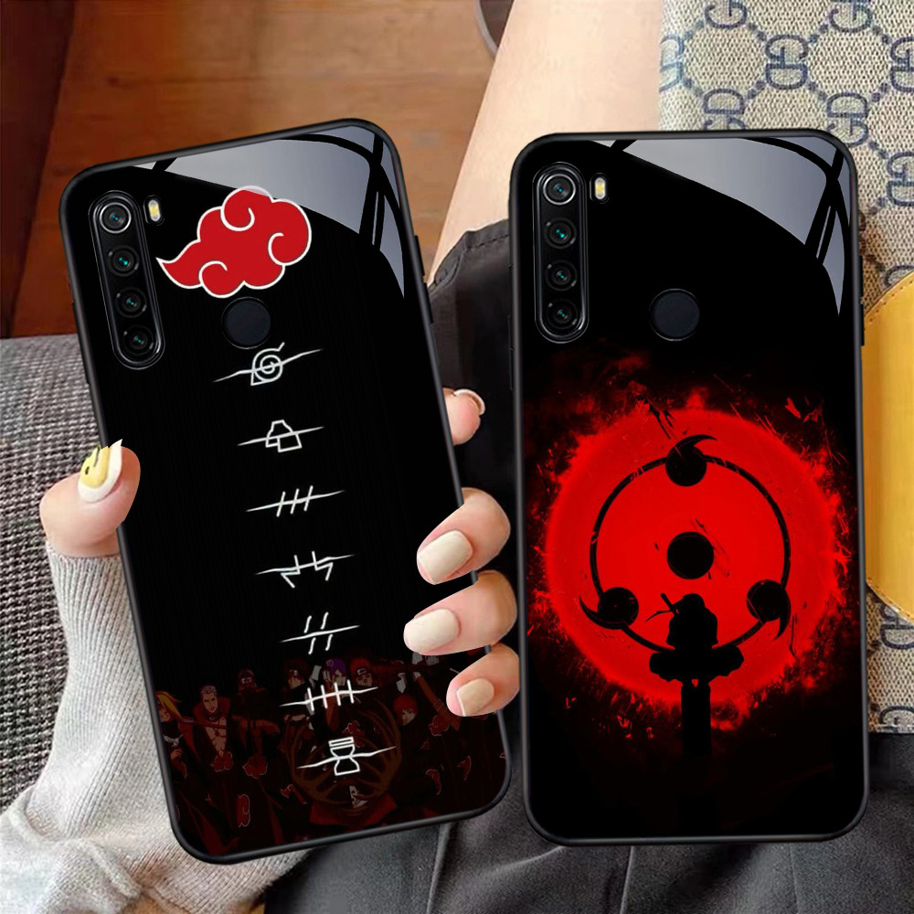NC-98 U-Uchiha Itachis Kaca Glass Case สําหรับ Xiaomi Redmi 8 8A 9 หมายเหตุ 8 10 Pro Lite
