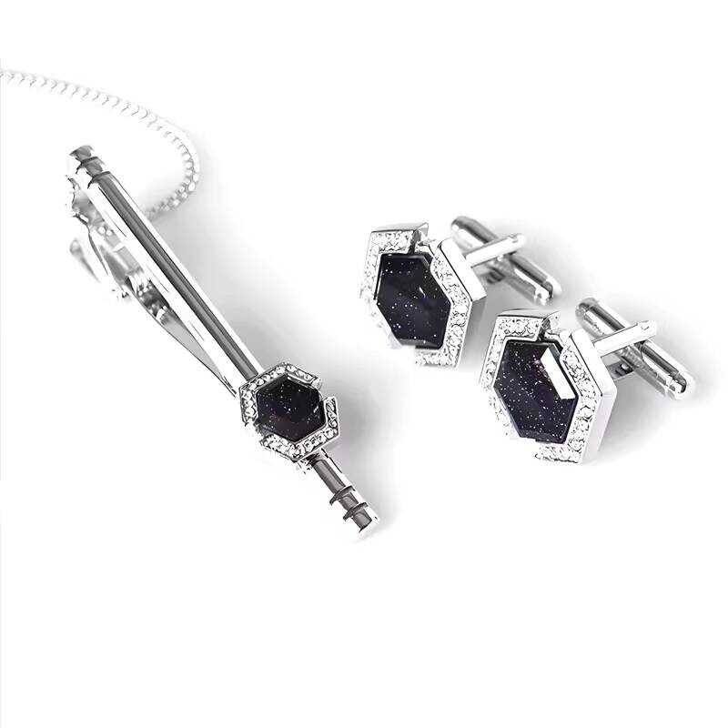 UGO Italian Knight Shield Cufflinks เสริมความหรูหราสำหรับเสื้อสูท