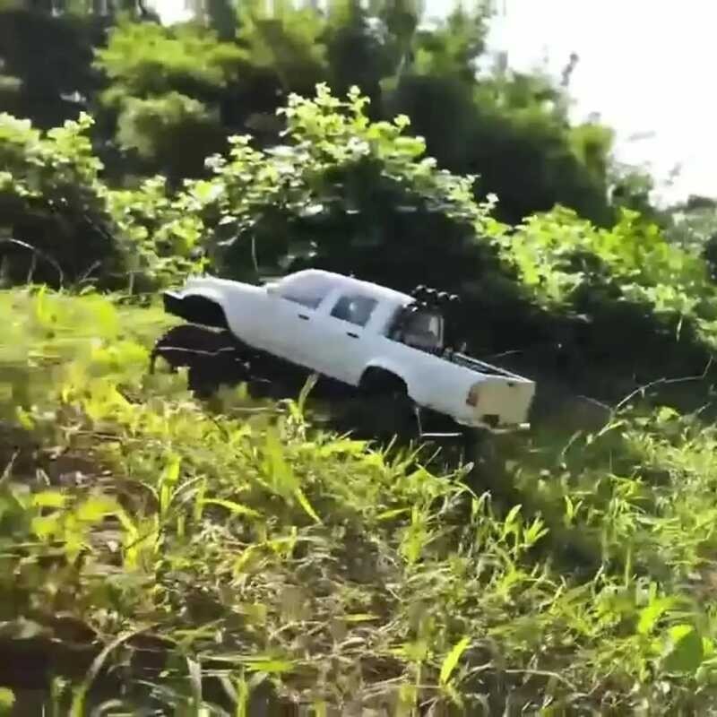 ➧ ใหม่ WPL C64-1 RC CAR 1/16 2.4G ขนาดเต็ม 4Wd รถปีนเขารถออฟโรด C6