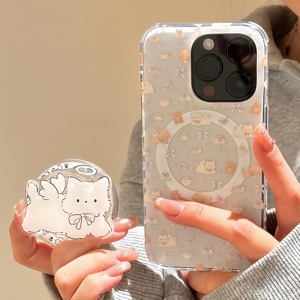 CX216 For iPhone 17 16 15 14 13 12 11 Pro Max Mini XS Max XR X 7 8 Plus SE2 SE3 With magnetic stand Phone csae