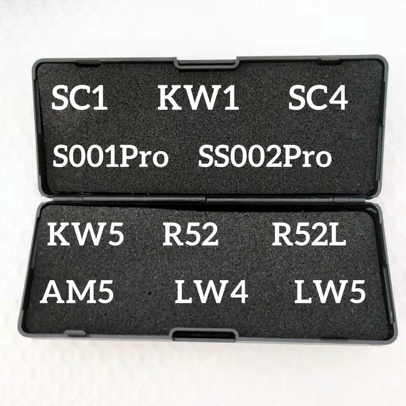 ➧ Lishi 2 In 1 Ss002pro Ss001pro Sc1 Sc4 Kw1 Kw5 Lw4 Lw5 R52 R52l เครื่องมือ Am5 Ss0
