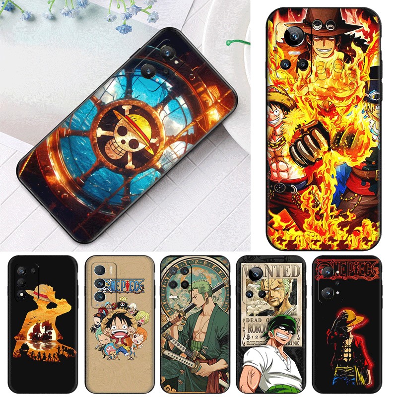 Realme Narzo 50 50a GT neo 3 Q3 Q3i GT2 Q5 pro 5G ความเข้ากันได้ TPU Soft Shell Case Luffy One piece