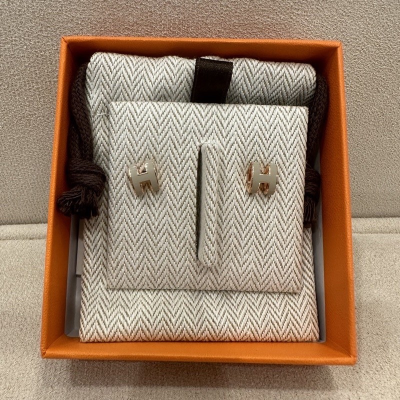 Hermes mini h pop earring