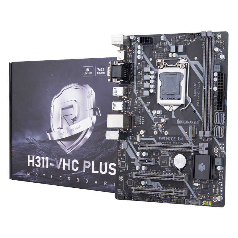 South China H311-VHC PLUS เมนบอร์ด LGA1151 Pin Corey 6-9 รุ่นอุปกรณ์ i3 9100