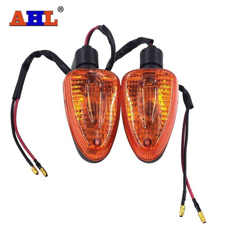 AHL ปรับให้เข้ากับ BMW R1200 F800 K1200R/S K1300R/SS S1000R/XR/RR ไฟเลี้ยวหน้า